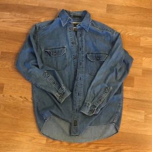 Vintage Denim Shirt-Jacket